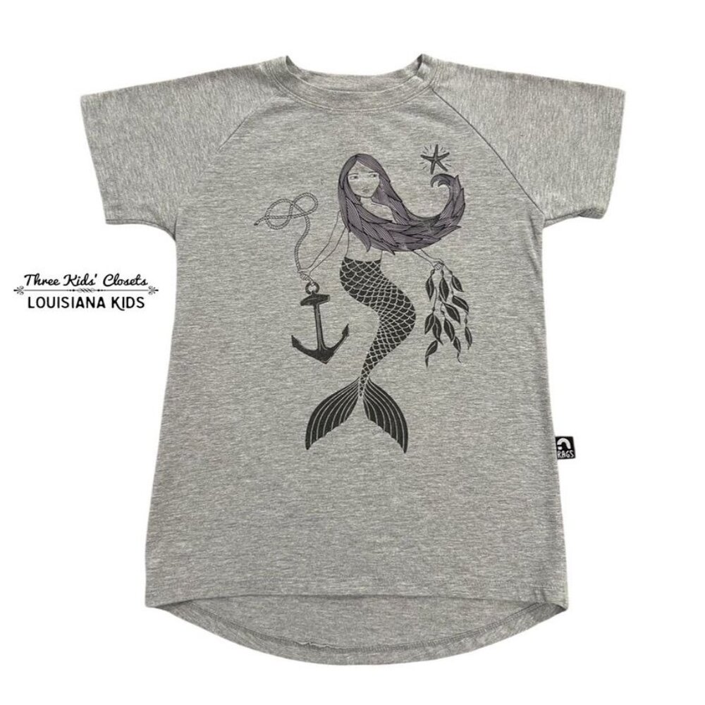 Rags To Raches 5/6T Mermaid Tee Shirt